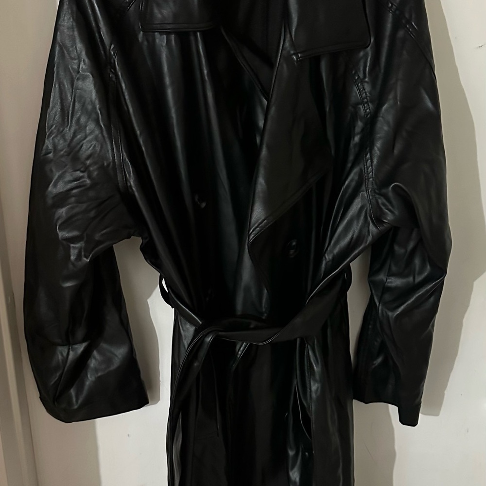 Ava & Viv Black Trench Coat
